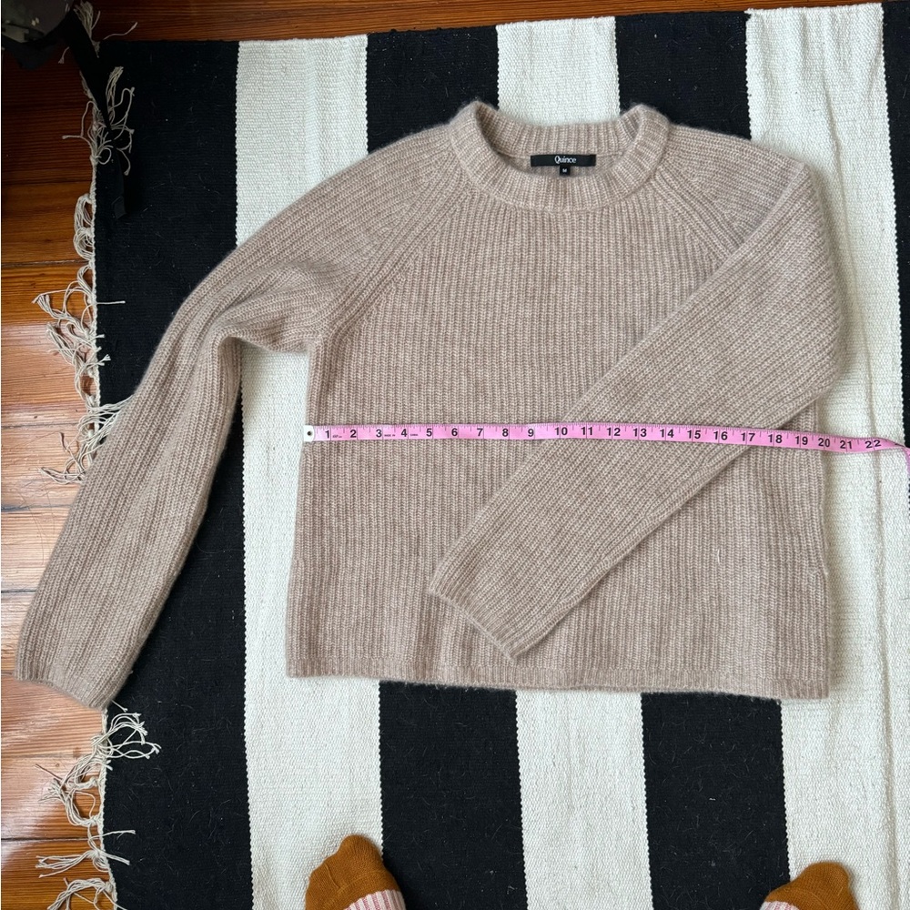 Quince Cashmere Fisherman’s Sweater